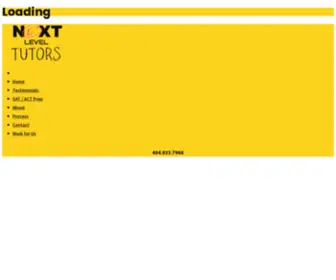 Nextleveltutors.net(NEXT Level Tutors) Screenshot