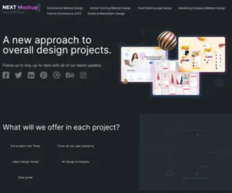 Nextmockup.com(UI/UX Design Resources) Screenshot