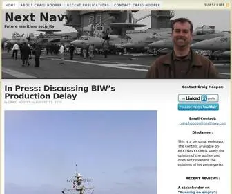 Nextnavy.com(Next Navy) Screenshot