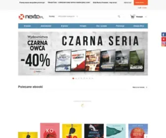Nexto.pl(Ebooki, audiobooki, prasa, książki, muzyka, filmy, zabawki) Screenshot