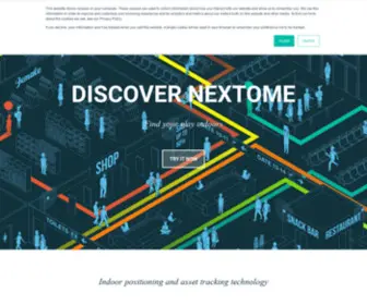 Nextome.net(Real-Time Location System (RTLS) for Indoor Positioning, Navigation & Tracking) Screenshot