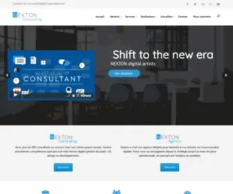 Nexton-Consulting.com(NEXTON) Screenshot