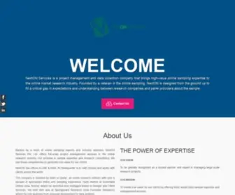 Nextonservices.com(NextON Services) Screenshot