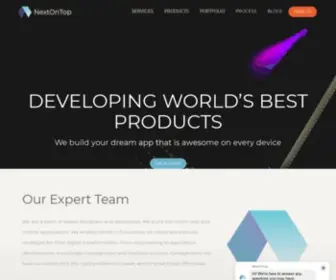Nextontop.com(React JS development) Screenshot