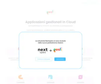 Nextopera.com(Applicazioni gestionali in Cloud) Screenshot