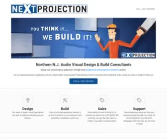 Nextprojection.com(Next Projection) Screenshot