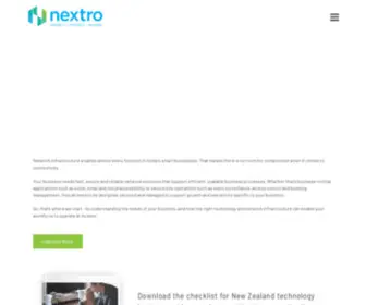 Nextro.nz(Managed Telecommunications) Screenshot