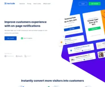 Nextsale.io(Social Proof) Screenshot