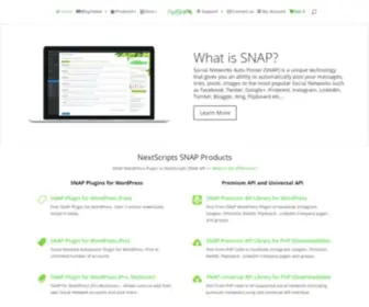 Nextscripts.com(Social Networks Auto Poster (SNAP)) Screenshot