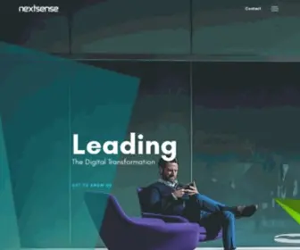 Nextsense.com(Leading the Digital Transformation) Screenshot