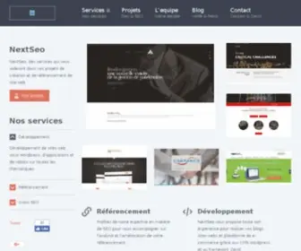 Nextseo.fr(Développement et référencement de sites web) Screenshot