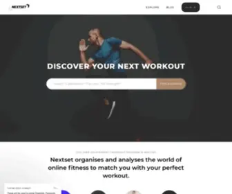 Nextset.co.uk(Your Guide To Fitness) Screenshot