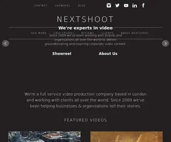 Nextshoot.com(Video Production Company London) Screenshot