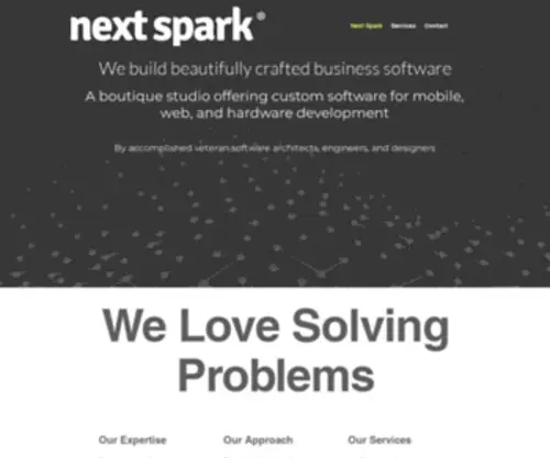 Nextspark.com(Next Spark) Screenshot