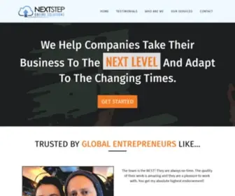 Nextstep.ph(A reliable philippine based web design company) Screenshot