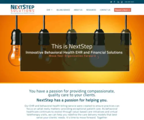 Nextstepsolutionsinc.com(Nextstepsolutionsinc) Screenshot
