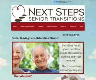 Nextstepstransitions.com(Senior Moving Help) Screenshot