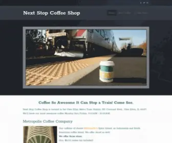 Nextstopcoffeeshop.com(Next Stop Coffee Shop) Screenshot