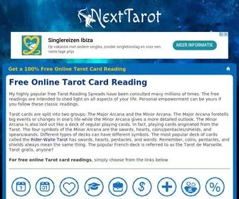 Nexttarot.com(Get a Free Online Tarot Card Reading) Screenshot