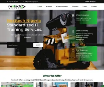 Nexttechnigeria.com(IT training and STEAM Learning Center in Nigeria) Screenshot