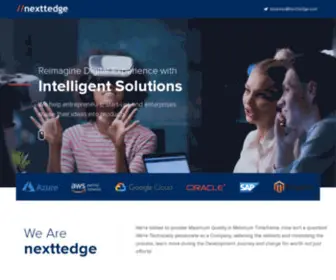 Nexttedge.com(Web development) Screenshot