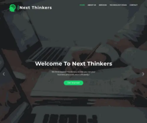 Nextthinkers.com(Next Thinkers) Screenshot