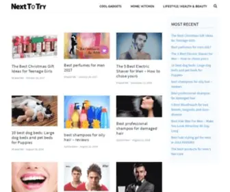 Nexttotry.com(Beauty & Style Hub) Screenshot