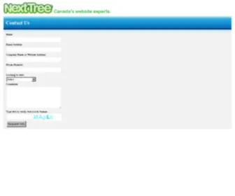 Nexttree.com(Canadian Ecommerce Website Design) Screenshot
