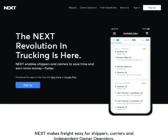 Nexttrucking.com(NEXT) Screenshot