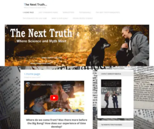 Nexttruth.com(The Next Truth…) Screenshot