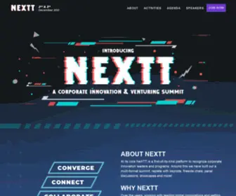 Nexttsummit.com(NeXTT 2021) Screenshot