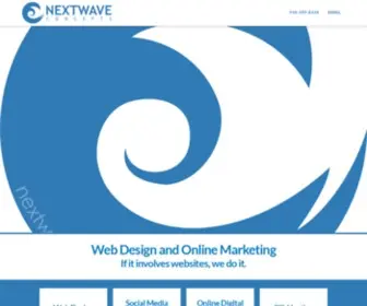 Nextwaveconcepts.com(Web Design) Screenshot