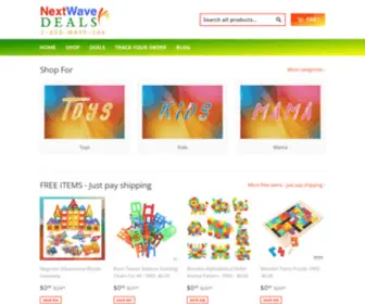 Nextwavedeals.com(Next Wave Deals) Screenshot