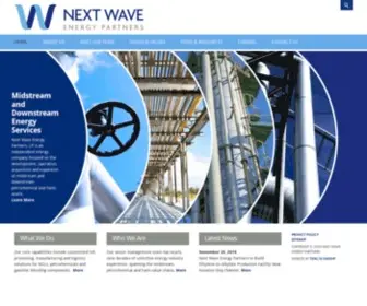 Nextwaveenergy.com(Next Wave Energy Partners) Screenshot