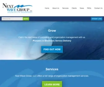 Nextwavegroup.com(Next Wave Group) Screenshot