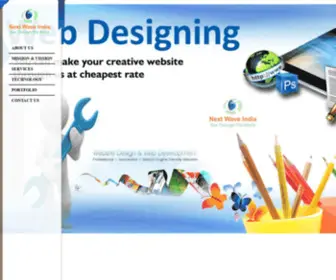 Nextwaveindia.com(Web Design and Development India) Screenshot