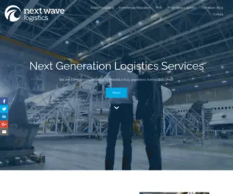 Nextwavelogistics.com(Next Wave Logistics) Screenshot