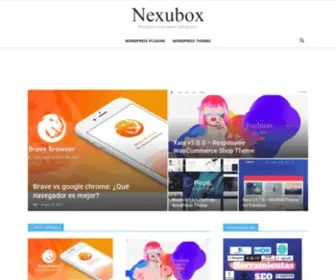 Nexubox.com(Download free wordpress themes and plugins) Screenshot