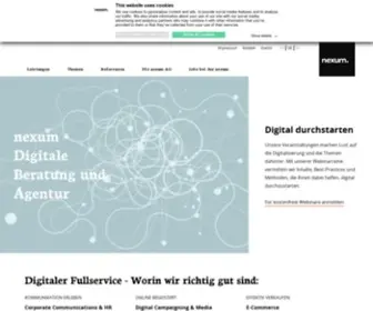 Nexum.de(Digital Beratung und Agentur) Screenshot