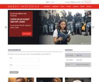 Nexus-Instituut.nl(Nexus Instituut) Screenshot