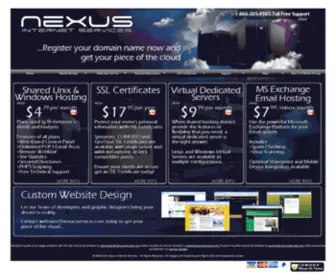 Nexus-Iservices.com(Nexus Internet Services) Screenshot