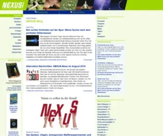 Nexus-Magazin.de(Startseite NEXUS Magazin) Screenshot