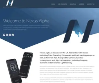 Nexusalpha.com(Nexus Alpha) Screenshot