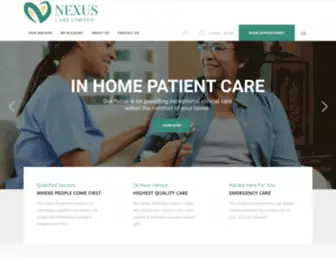 Nexuscarett.com(Nexuscare) Screenshot