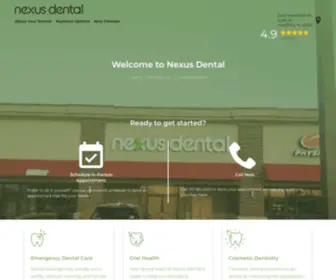 Nexusdental.com(Individual Dental Insurance) Screenshot