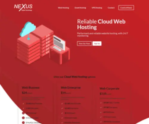 Nexusdigital.com.au(Nexus Digital Technology) Screenshot