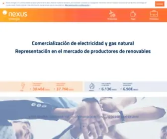 Nexusenergia.com(Energía) Screenshot