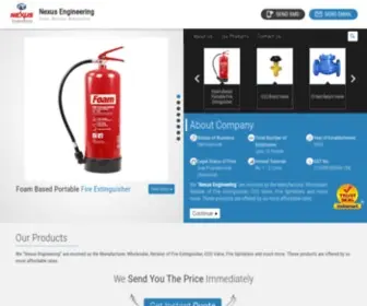 Nexusengineeringindia.in(Nexus Engineering) Screenshot