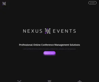 Nexusevents.io(Nexusevents) Screenshot