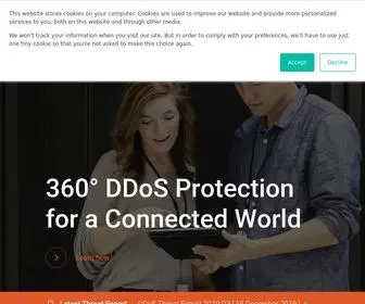 Nexusguard.com(Simplifying DDoS for Communications Service Providers) Screenshot